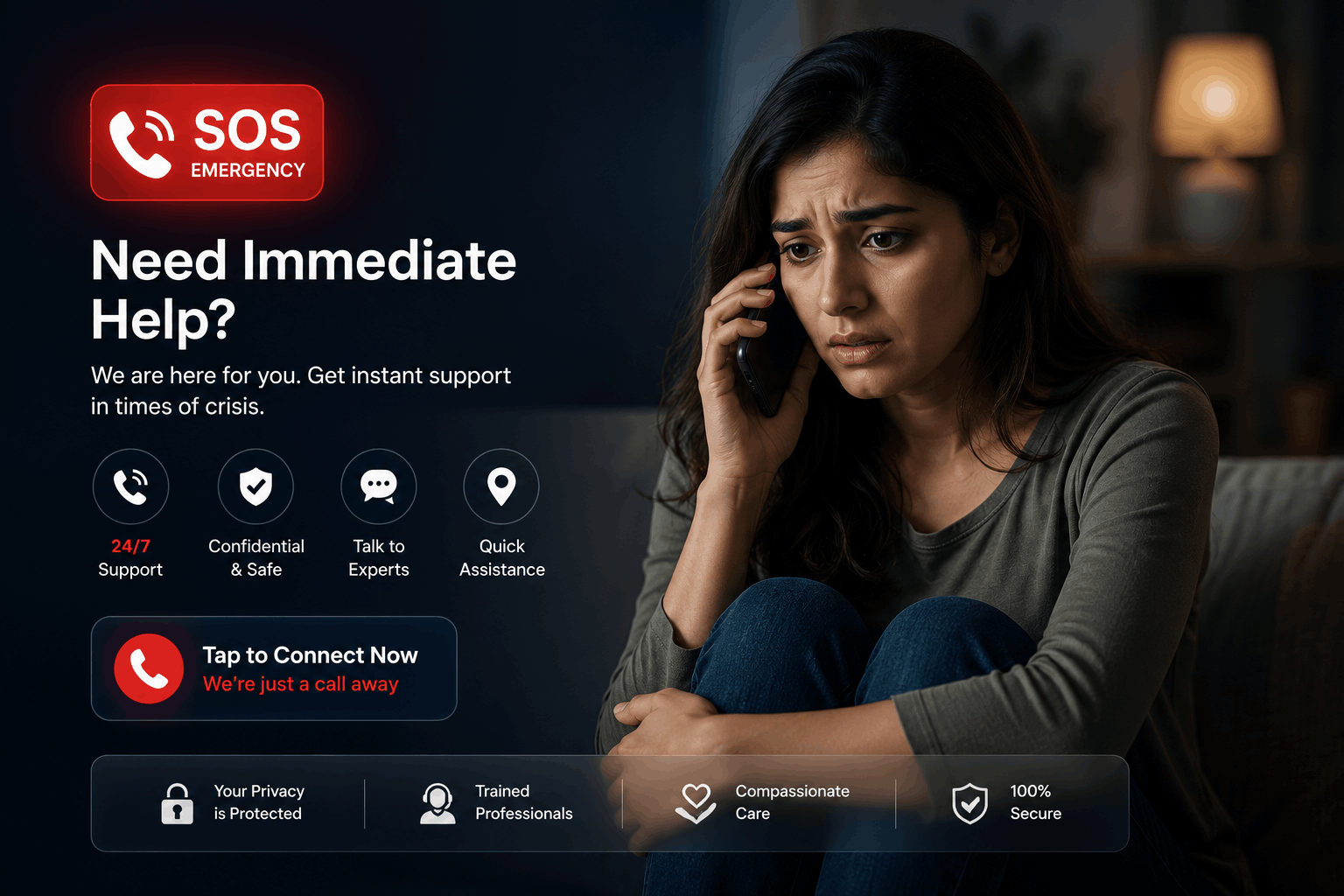 SOS Emergency support representation